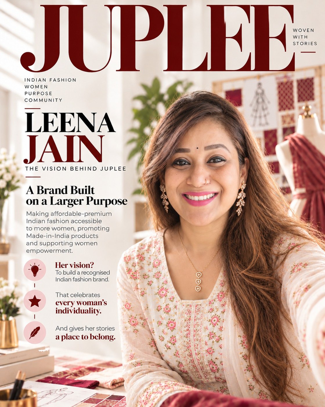 Leena Jain, founder of Juplee