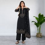 KHAAS – Bandhani-Inspired Straight Suit Set