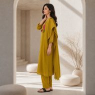 PANKHURI – Embroidered A-Line Suit Set - Image 3