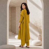 PANKHURI – Embroidered A-Line Suit Set - Image 5