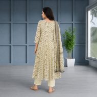 AVNI - Ivory Anarkali Suit Set - Image 5