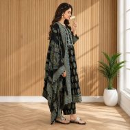 NAAZ – Black A-Line Suit Set