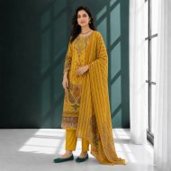 SAACHI Mustard Straight Suit Set