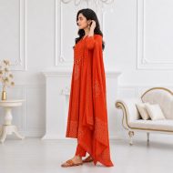 SHISHA – Mirror Work Anarkali Suit Set - Image 2
