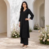 CHANCHAL - Embroidered Kurta Pant Set - Image 18
