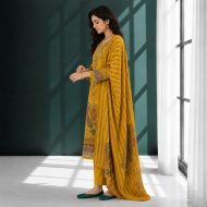 SAACHI Mustard Straight Suit Set