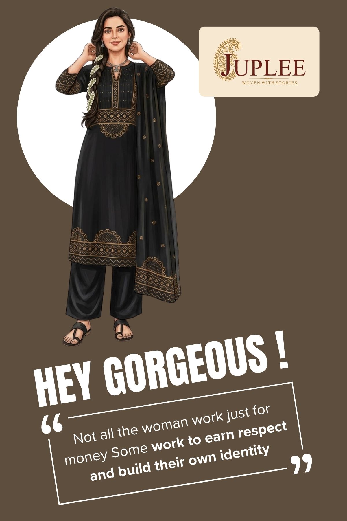 KHAAS – Bandhani-Inspired Straight Suit Set