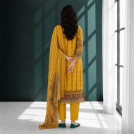 SAACHI Mustard Straight Suit Set