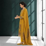 SAACHI - Mustard Straight Suit Set - Image 4