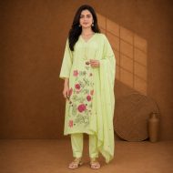 SUHANI – Embroidered A-Line Suit Set