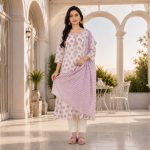 BAAWRI Printed Anarkali Suit Set