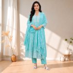 INAYA – Fully Embroidered Anarkali Suit Set
