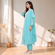 INAYA – Fully Embroidered Anarkali Suit Set - Image 5