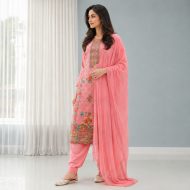 AARZOO - Pink Straight Suit Set - Image 3