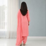 AARZOO - Pink Straight Suit Set - Image 4